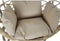 Hanging garden armchair DKD Home Decor Bruin 90 x 70 x 110 cm 100 x 70 x 125 cm Beige Synthetische rotan Aluminium Lichtbruin (1