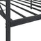 vidaXL - Slaapbank - zonder - matras - 100x200 - cm - staal - zwart