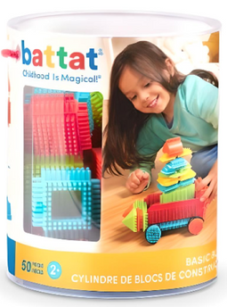 Bristle Blocks 50 ass (in pot)