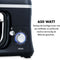 MOA SM1203NB - Keukenmachine Mixer - 1000 Watt 4 liter - Zwart