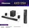 Hisense AX5125H - Soundbar - 5.1.2 kanalen 500 W DTS:X Dolby Atmos - Zwart