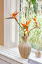 Mica Decorations Fiore Vaas - Keramiek - L15 x B15 x H40 cm - Beige