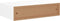 vidaXL Wandschap - Ladekast - 40x23,5x10 cm - MDF - Wit