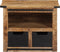 vidaXL - Salontafel - met - lades - 50x50x40 - cm - massief - mangohout
