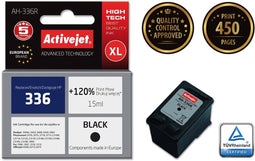 ActiveJet AH-336R - Inkt cartridge - Compatibel - Zwart Wit (1 stuk)
