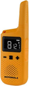 Motorola T72 - Walkie-Talkie - 16 kanalen 8 km bereik - Geel (2 stuks)