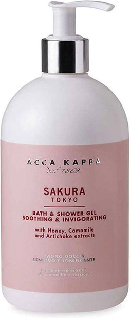 Acca Kappa Sakura Tokyo Soothing & Invigorating Bath Shower