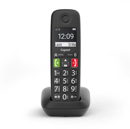 Gigaset E290R - DECT telefoon - grote toetsen - zwart