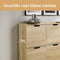 SoBuy FSR100-N - Schoenenkast - 8 Planken - Naturel Hout