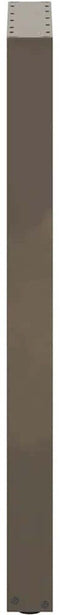 vidaXL - Salontafelpoten - 2 - st - U-vormig - 50x(100-101) - cm - staal - naturel