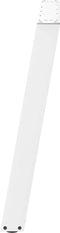 vidaXL - Eettafelpoten - 2 - st - U-vormig - 70x(72-73) - cm - staal - wit