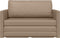 vidaXL - Vloersofa - Bed - 2-in-1 - Cappuccino - 124x71x78 - cm - Kunstleer