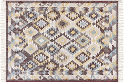 FENER - Jute vloerkleed - Multicolor - 160 x 230 cm - Jute