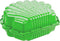 Zandbak schelp appelgroen 2-delig88 x 77cm x 36 cm SwingKing Zandbak / waterbak met deksel