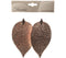 Metalen blad met hanger, set van 2