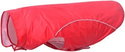 vidaXL - Hondenregenjas - met - reflecterende - strips - polyester - rood - 4XL