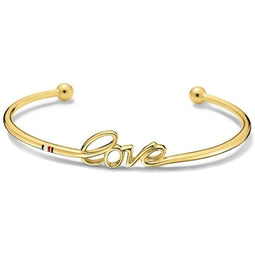 Tommy Hilfiger 2700941 - Armband Dames - Roestvrij staal - Gouden - 21 cm