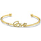 Tommy Hilfiger 2700941 - Armband Dames - Roestvrij staal - Gouden - 21 cm