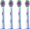Oral-B 3D White Pro - Opzetborstels met CleanMaximiser Technologie - (4 stuks)