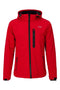 Nordberg Laser - Gevoerde Softshell Ski Jas Heren - Ademend Winddicht - Rood XXL