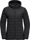 Jack Wolfskin Glowing Mountain - Outdoorjas Dames - Winddicht en elastisch - Zwart (M)