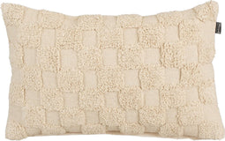 In The Mood Collection Nikki Sierkussen - 55 x 35 cm - Katoen - Geblokt - Beige