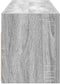 vidaXL - Badkamerwandkast - 100x25x30 - cm - bewerkt - hout - grijs - sonoma - eiken