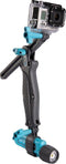 UKPro Freestyler - Video Kit - Flex Grip en Videolamp - Blauw