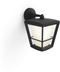 Philips Hue Econic - Buitenwandlamp - Slimme verlichting 16 miljoen kleuren - Zwart
