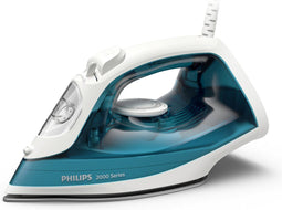 Philips 2000-serie DST2010/90 - Stoomstrijkijzer - 2000 W - 25 g/min stoom - Blauw
