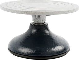 Boetseer draaitafel - Ø 30 cm - max 40 kg - stalen bovenkant en ijzeren basis
