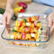 PYREX 240B000/6146 - Rechthoekige glazen schaal 41x27cm - Antikras en anti-vlekglas