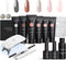 Moods Gellac - Luxe Polygel Set - Polygel Nagels Starterspakket - UV LED lamp - 6 Kleuren