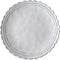 Laura Ashley Artisan Collectables Borden - Plat - Ø 20cm - irregular Wit Uni