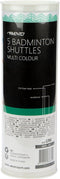 Avento Badmintonshuttles - Synthetische rok EVA foam top - 5 kleuren (5 stuks)