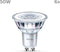 Philips LED Spot - 50 W - GU10 - Warmwit licht - 6 stuks