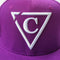 Capiche® Snapback Pet Heren – Gekleurde Safari – Paars – Verstelbaar met Druksluiting – Sportcap – Baseball Cap – Mannen Cap