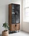 DTP Home Showcase Evo, 2x2 doors,220x80x40 cm, recycled teakwood
