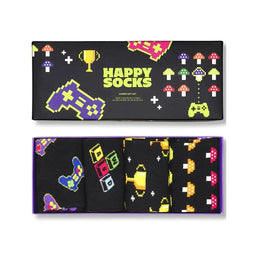 Happy Socks - 4-Pack Gamer Socks Gift Set - 41-46