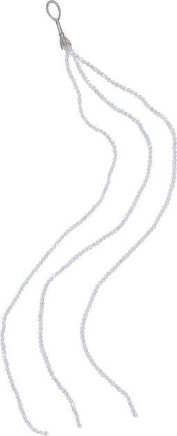 J-Line bundel Strass Parel - kunststof - wit - small