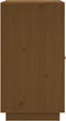 vidaXL - Dressoir - 65,5x40x75 - cm - massief - grenenhout - honingbruin