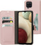Mobiparts Classic Wallet Case - Samsung Galaxy A12 (2021) - Ruimte voor pasjes - Roze
