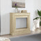 vidaXL - Haardombouw - 90x30x90 - cm - bewerkt - hout - sonoma - eikenkleurig