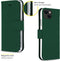 Accezz iPhone 13 - Wallet Softcase Bookcase - 3 pashouders - Groen