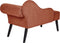 BIARRITZ - Chaise longue - Rood - Rechtszijdig - Polyester