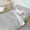 Happy Friday Duvet cover set 2 pieces Little star grey 180x220 cm (Single) Grey
