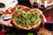 Delizia G1000617 - Elektrische Pizzaoven - Tot 400 Graden Met Vuurvaste Natuursteen - Wit