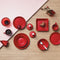 Iittala Teema Diep bord - 21 cm - Rood