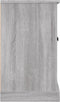 vidaXL - Dressoir - 100x35,5x60 - cm - bewerkt - hout - grijs - sonoma - eikenkleurig