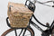 New Looxs Melbourne Medium Fietsmand Voordrager - 24 liter - Rotan - Grijs
